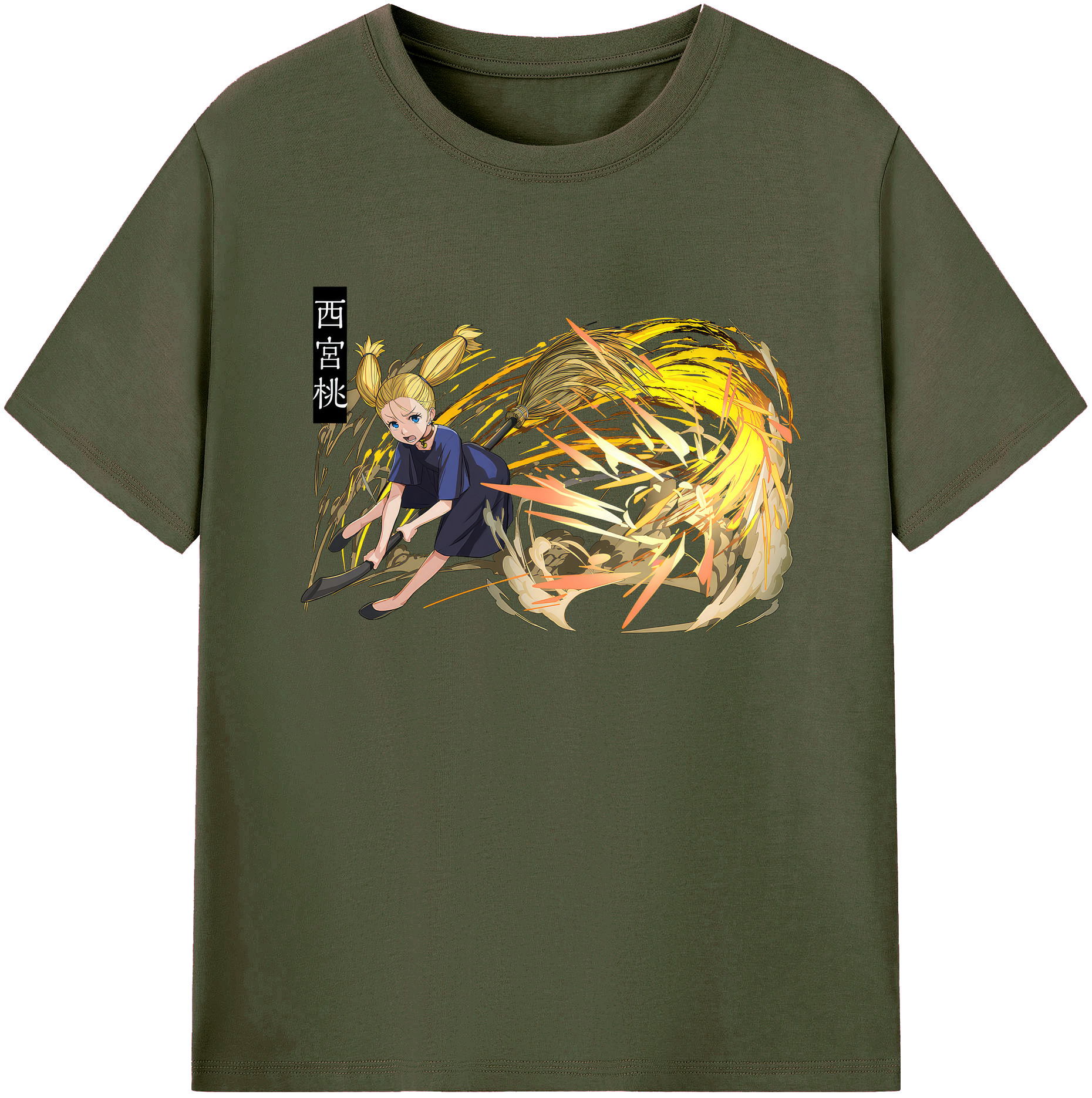 （画像用） 呪術廻戦 Jujutsu Kaisen 綿100％ メンズ半袖Tシャツ｜肌触りやわらか＆通気性